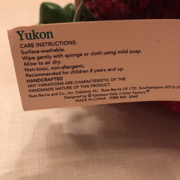 Pair Vintage Russ Christmas Frogs Toads Blade & Yukon Country Folk with Tags - Picture 8 of 16